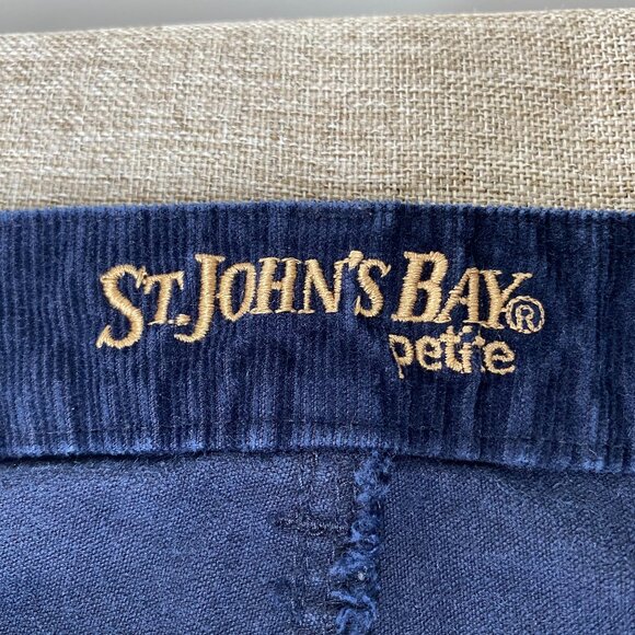 St. John's Bay PETITE Bootcut Denim Jeans Women's 14P Mid Rise Blue Casual Pants - Picture 5 of 14